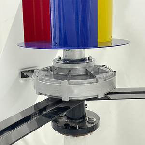 ELEGE 1000W 1500W 2000W Kit de generador de viento de eje vertical Molino de viento 12V 24V 48V Generador de viento con tambor - Product Image 4