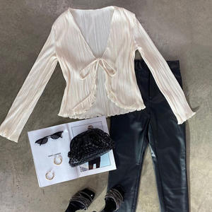 <span class=keywords><strong>issey</strong></span> ติดตั้งทรัมเป็ตผู้หญิง <span class=keywords><strong>miyake</strong></span> <span class=keywords><strong>เสื้อ</strong></span>จีบแขนยาวสําหรับผู้หญิง - Product Image 6