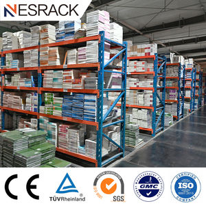 Estante de piso de entresuelo de acero de alta resistencia Almacenes Plataforma de loft Almacenamiento de cartón Sistema de ático Estantería de palés Estantes de apilamiento Estantes - Product Image 2