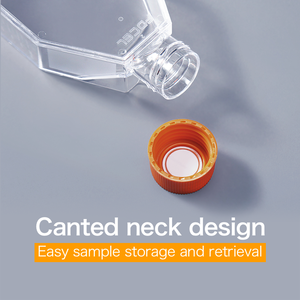 Botol Lab plastik perawatan laboratorium TC dengan botol budaya sel tisu steril dengan tutup ventilasi atau segel - Product Image 2