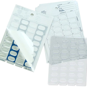 Blister Cards - DIY <span class=keywords><strong>Pharmacie</strong></span> Pilule Mensuel Pilule Organisateur Cold Seal Médicament Emballage <span class=keywords><strong>pour</strong></span> Médicament Jetable Facile à Utiliser - Product Image 4