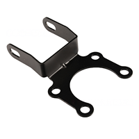 Scheinwerferhalterung aus geschweißtem Stahl, 95 x 50 mm, geschlitztes Ohrendesign, für die vordere Scheinwerferhalterung des Sur-Ron Light Bee LBX Electric Dirt Bike