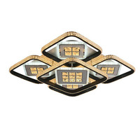 Plafonnier LED moderne en métal et acrylique avec télécommande, CRI 95 élevé, pour chambre et salon, éclairage de luxe en gros