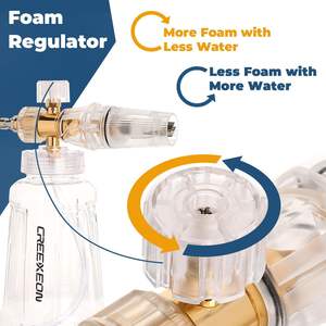 Machine de laveuse à haute pression 1/4 adaptateur de connecteur rapide Lance de canon à mousse - Product Image 5