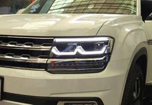 Phare avant LED pour Volkswagen Touron 2017 — 2020, feu avant antibrouillard, faisceau haut, accessoires automobiles, pièces VW - Product Image 3