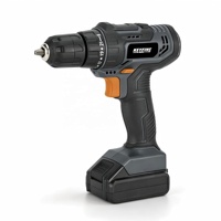 Perceuse sans fil 12V, deux vitesses, fonction percussion, couple de 25 Nm, outil électrique pour le perçage du bois, de l'acier et du béton