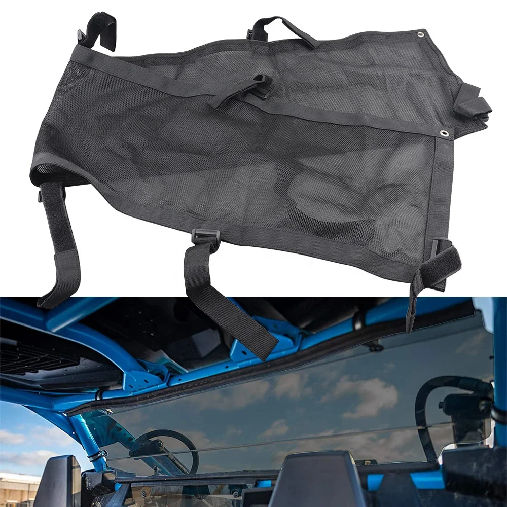 Сетки для заднего стекла Солнцезащитная сетка для бомбардировщика Can am Maverick X3 2015-2022 UTV солнцезащитные аксессуары