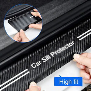 4 pièces/5 pièces autocollants <span class=keywords><strong>de</strong></span> <span class=keywords><strong>protection</strong></span> <span class=keywords><strong>de</strong></span> <span class=keywords><strong>seuil</strong></span> <span class=keywords><strong>de</strong></span> porte en Fiber <span class=keywords><strong>de</strong></span> carbone bande <span class=keywords><strong>de</strong></span> <span class=keywords><strong>seuil</strong></span> en cuir anti-rayures pour la <span class=keywords><strong>Protection</strong></span> <span class=keywords><strong>de</strong></span> voiture Dodge - Product Image 2