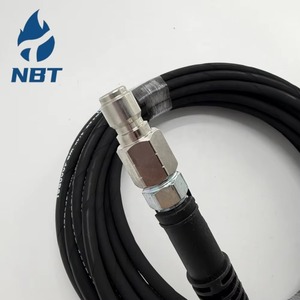 Tuyau de nettoyage <span class=keywords><strong>haute</strong></span> <span class=keywords><strong>pression</strong></span> NBT 5800Psi pour laveuse auto, tuyau en acier compatible avec les nettoyeurs <span class=keywords><strong>Karcher</strong></span> K2 K3 <span class=keywords><strong>K4</strong></span> K5 - Product Image 4