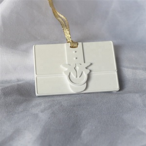 Personalizado ambientador de aire de regalo casa coche Hotel Oficina Decoración fragancia perfumada yeso Aroma de flor de cerámica difusor - Product Image 5