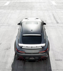 Kit carrosserie large pour <span class=keywords><strong>Mercedes</strong></span> <span class=keywords><strong>AMG</strong></span> GT50 GT53 GT63, carbone <span class=keywords><strong>sec</strong></span> noir, nouveau, amélioré, spoiler de lifting, capot, kit carrosserie, qualité originale 1:1 - Product Image 2