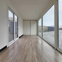 Maisons mobiles Allemagne Barndominium Kit de maison préfabriquée 2200 pieds carrés Maison conteneur Café conteneur pour Dubaï