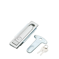 Serrure de poignée de meuble MS712 étanche en alliage de zinc pour armoire de distribution électrique, appareillage électrique, rack de serveur