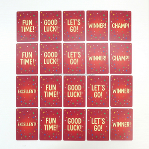 Jeu de cartes de questions et réponses en couleur, économique, pour amis, avec services de création d'emballages en boîtes et de boîtes pour jeux de cartes en 2 parties pour couples - Product Image 3