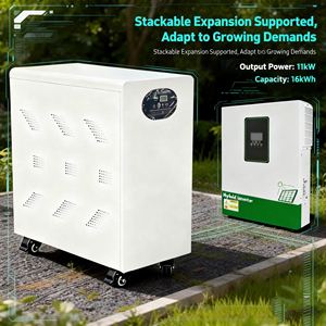 Sistema de Almacenamiento de Energía <span class=keywords><strong>Solar</strong></span> de 16 kWh, Instalación Flexible, Modo Dual, Certificado CE, Compatible <span class=keywords><strong>con</strong></span> Paneles Solares para Hogar y Negocios - Product Image 4