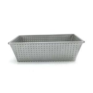 Moule à pain Pullman en alliage d'aluminium perforé autour personnalisé avec tige - Product Image 2