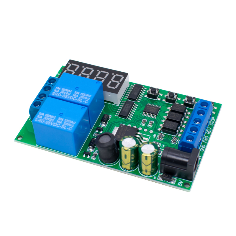 DC12V 24V Relay Control Board DC Motor Forward and Reverse Controller Module