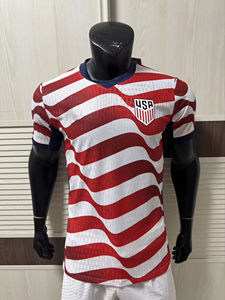 ชุดฟุตบอลขายส่งรุ่นผู้เล่น 2526 เสื้อทีมชาติสหรัฐอเมริกา ชุดเหย้า ชุดเยือน ชุดที่สาม  รับสั่งทำไซส์ S-4XL - Product Image 1