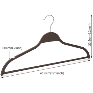 Perchas de Plástico Antideslizantes Personalizadas LINDON, Estilo <span class=keywords><strong>Zara</strong></span>, Material ABS - Product Image 4
