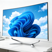 OEM Custom Production All in One Computer 23.8 27 32 Inch Game Integrated Card Desktop All-in-one PC