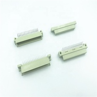 Eurocard-conector de 96 Pines, conector europeo de 3x32P DIN41612, 3 filas, 396 hembra, ángulo recto macho