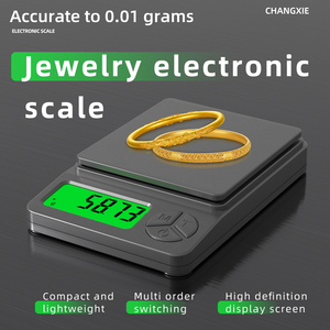 Changxie Nhà Máy Của Thiết Kế Mới Độ Chính Xác Cao 500G 0.01G Túi Mô Hình Điện Tử Kỹ Thuật Số Mini Đồ Trang Sức Kim Cương Trọng Lượng Quy Mô - Product Image 4