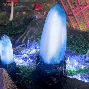 Décoration de jardin magique sur le thème d'Avatar, éléments paysagers bioluminescents pour un parc forestier immersif et un festival nocturne interactif - Product Image 5