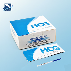 <span class=keywords><strong>Tiras</strong></span> Reactivas <span class=keywords><strong>de</strong></span> <span class=keywords><strong>Embarazo</strong></span> en Orina DEEPBLUE HCG, Aprobadas por la CE, Detección Temprana Rápida <span class=keywords><strong>de</strong></span> Alta Precisión en 3-5 Minutos, Oro Coloidal SL-HCG, 3 Años - Product Image 4