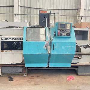 Trung Quốc điều kiện đơn trục chính CNC Lathe dễ dàng hoạt động vừa làm nhiệm vụ nhà máy sản xuất bao gồm cả động cơ động cơ mang PLC - Product Image 6