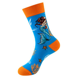 עיצוב נוחות באיכות גבוהה עיצוב מותאם אישית גרביים גברים כותנה גרביים עם לוגו בתפזורת הסיטונאי גרביים מגניב מטורף - Product Image 4