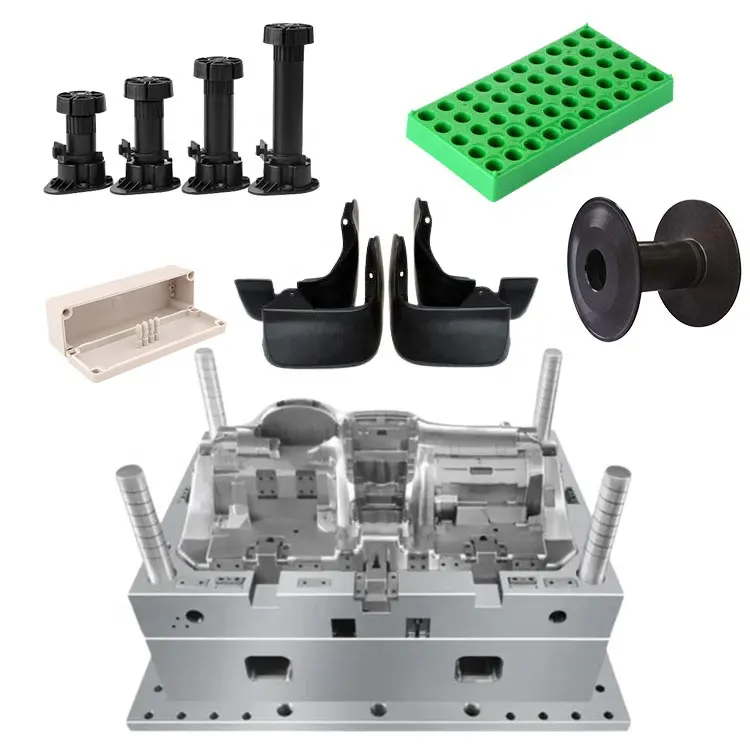 Plastic injection auto mold make up high quality module matrix casting form factory mold/mould