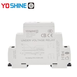 Yoshine AC 230V SPDT 50/60HZ 10A relais de protection de tension de sous-tension monophasé - Product Image 1