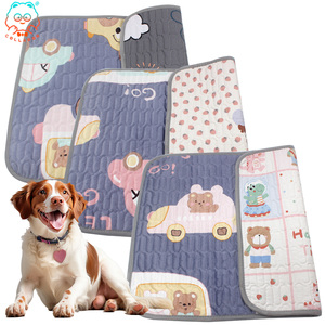 Almohadillas para orinar de algodón <span class=keywords><strong>puro</strong></span> COLLABOR en 30 colores para perros, almohadillas para orinar lavables superabsorbentes a prueba de fugas, almohadillas para cachorros de alta calidad - Product Image 1