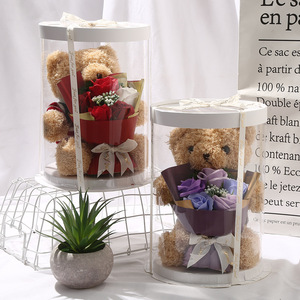 Ramo <span class=keywords><strong>de</strong></span> flores <span class=keywords><strong>de</strong></span> rosas <span class=keywords><strong>de</strong></span> oso <span class=keywords><strong>de</strong></span> peluche <span class=keywords><strong>de</strong></span> alta calidad con caja <span class=keywords><strong>de</strong></span> regalo <span class=keywords><strong>de</strong></span> rosa <span class=keywords><strong>de</strong></span> jabón <span class=keywords><strong>para</strong></span> cumpleaños Día <span class=keywords><strong>DE</strong></span> LA MADRE Día <span class=keywords><strong>de</strong></span> <span class=keywords><strong>San</strong></span> Valentín <span class=keywords><strong>Ideas</strong></span> Presente - Product Image 1