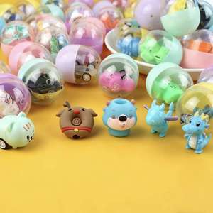 50 мм Капсула игрушки с различными цветами пластиковая кукла для детей торговый автомат - Product Image 5