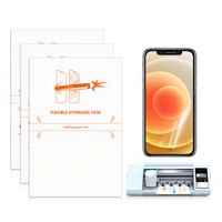 Haute efficacité antichoc anti-rayures anti-empreintes digitales TPU Hydrogel Film protecteur de la peau du dos Durable couverture complète taille personnalisée