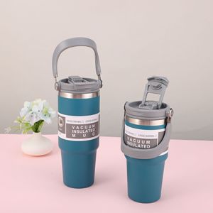 Large Capacity Portable Vacuum Insulated Gift Cup Sports <b>Kettle</b> <b>Car</b> Coffee Cup 304 Stainless Steel - Product Image 2