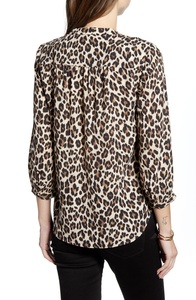 Camisa holgada con estampado <span class=keywords><strong>de</strong></span> leopardo y <span class=keywords><strong>manga</strong></span> <span class=keywords><strong>larga</strong></span> con cuello <span class=keywords><strong>de</strong></span> pico <span class=keywords><strong>para</strong></span> mujer, <span class=keywords><strong>blusas</strong></span> informales personalizadas <span class=keywords><strong>de</strong></span> alta calidad <span class=keywords><strong>para</strong></span> mujer - Product Image 6