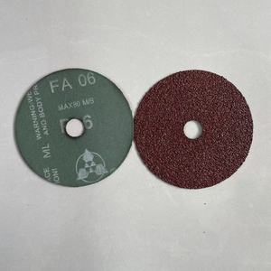 <span class=keywords><strong>Disque</strong></span> de fibre d'alumine calcinée rouge P80-120 à haute densité 5 pouces <span class=keywords><strong>125</strong></span> mm meuleuses d'ébavurage de ponçage de diamant en céramique d'acier inoxydable - Product Image 1