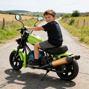 Vente en gros d'usine <span class=keywords><strong>Moto</strong></span> à moteur haute puissance pour enfants Vélo électrique pour garçons Adolescents Conduite tout-terrain en plein air Amusement - Product Image 4