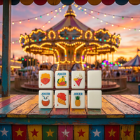2026 Vente en gros Mini Mahjong américain pour parcs d'attractions, prêt à expédier, jeu de loisirs personnalisé pour stations balnéaires et clubs de vacances