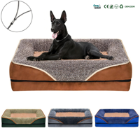 Lit de canapé pour animaux de compagnie en polyester détachable et lavable, best-seller, pour toutes les saisons, et maison pour chat – Vente en gros usine