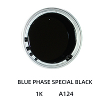 Peinture automobile 1K BLUE PHASE SPECIAL BLACK 4L Acrylique Direct Usine Carrosserie Automobile Nivellement Excellent Haute Couvrance Fini Mat