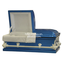 Ataúd Infantil de Acero Calibre 20 Estilo Americano ANA con Colores y Forro Interior Personalizables para una Entierro Conmemorativo Digno