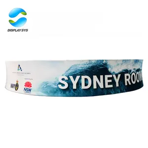 Stretch Altitude Tension Fabric Hanging Ceiling Advertising Exhibition Display Signs Celling Hanging Banner