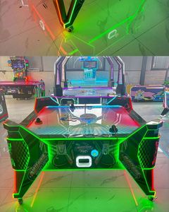โต๊ะเกมส์แอร์ฮอกกี้และฟุตบอล 2 in 1 ดีไซน์หมุนได้ พร้อมพัดลมแรงดันสูง สำหรับความบันเทิงในบ้านสำหรับครอบครัว ขายส่ง - Product Image 3