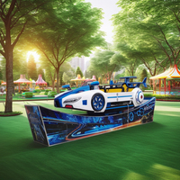 Manèges de voiture volante pour adultes et enfants, équipement de parc d'attractions à thème, vitesse folle en plein air, à vendre