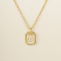 Collier personnalisé en argent S925 avec lettre espagnole, pendentif exquis de luxe léger, collier multifonctionnel personnalisé à la mode