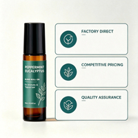 Roll-on OEM Menthe Poivrée et Eucalyptus 10ml – Aromathérapie Mentholée pour Soin Quotidien Rafraîchissant – Vente en Gros Usine