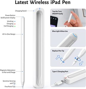 <span class=keywords><strong>Penna</strong></span> di ricarica magnetica OEM con scheda di casa <span class=keywords><strong>penna</strong></span> Touch Wireless <span class=keywords><strong>per</strong></span> <span class=keywords><strong>iPad</strong></span> <span class=keywords><strong>Pro</strong></span> 2023 - Product Image 2